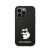 Karl Lagerfeld Choupette iPhone 14 Pro Max Black Silicone Case