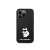 Karl Lagerfeld iPhone 14 Pro Max Silicone Case with Choupette Cat Design, Black