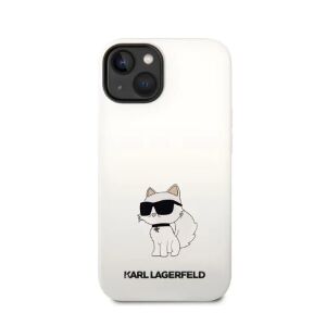 iPhone 14 Plus Karl Lagerfeld Chupette Weiße Hülle - Karl Lagerfeld Handyhüllen