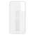 Samsung Galaxy S22+ Protective Standing Cover Case, white/white, back view