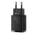 Adapter Baseus Baseus Compact Schnellladegerät, USB, USB-C, 20W (schwarz) 107001613