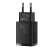Baseus 20W Compact Quick Charger, black, back view