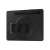 Samsung Galaxy Tab S8 Black Strap Cover with S Pen holder, side view
