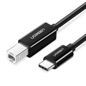 Cablu imprimantă UGREEN US241 CB USB-C la USB-B, 2 metri, negru - Ugreen