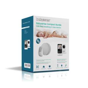 Babysense Compact bundle-légzésfigyelő és kamerás bébiőr csomag 47433857 