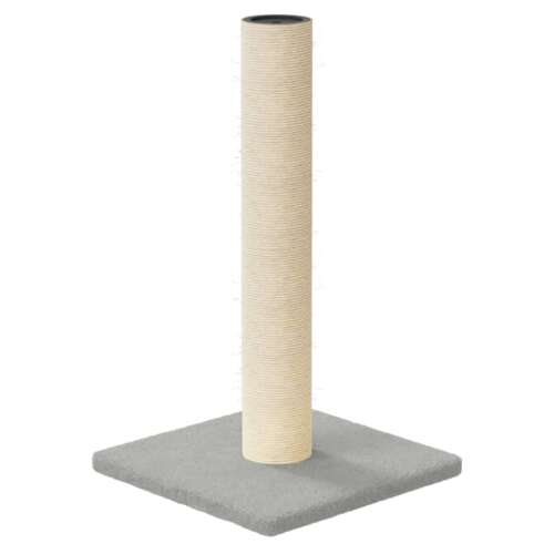PetComfort Macska Kaparóoszlop - Szizál - Világosszürke - 45cm