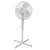 Fehér 40 cm-es álló ventilátor három lapáttal