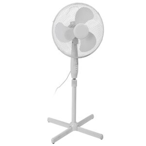 Álló Ventilátor 45W, 3 sebesség, 40cm, fehér