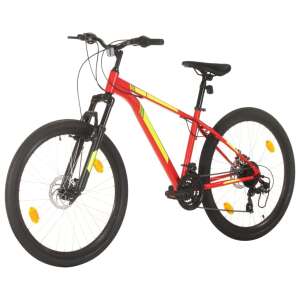 21 sebességes piros mountain bike 27,5 hüvelykes kerékkel 38 cm 62048733 