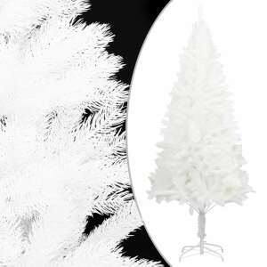 Fehér műkarácsonyfa led-ekkel és gömbszettel 240 cm 61883027 