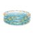Bestway fruit-patterned inflatable kiddie pool, 170x53 cm, isolated.