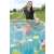 Copilul se joacă în piscina gonflabilă Bestway cu model de fructe, 170x53 cm
