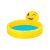 Bestway Emoji Aufblasbarer Pool, schräge Ansicht