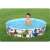 Kids playing in Bestway Dinosaur Kids Pool, 244x46 cm, round, blue, green, white