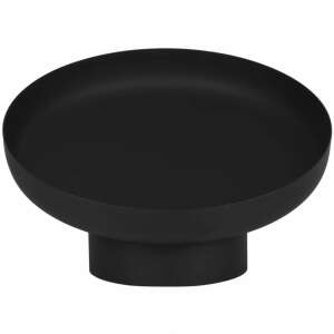 Esschert Design fekete acél tűztál - Kerti tűzrakóhely