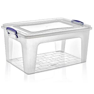 Dünya 27 literes műanyag tárolódoboz fedővel - Dünya