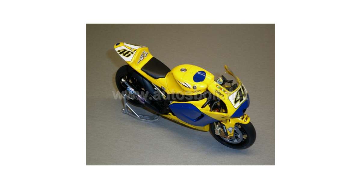 Modèle Réduit Yamaha YZR-M1 N°46 Valentino Rossi 2006