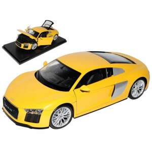Audi R8 V10 S sárga modell autó 1:18 61898077 Welly Modellek, makettek