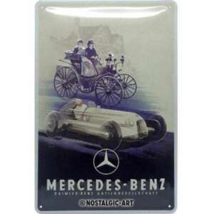 Mercedes-Benz dombornyomott fémplakát "Daimler-benz"  20 x 30 cm 61899632 