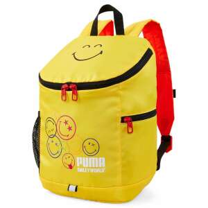 Sárga Puma Smiley World gyerek hátizsák mosolygós arcokkal és Puma logóval - Ovis hátizsák, táska