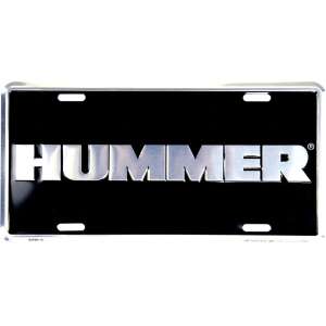 Hummer dombornyomott fémtábla/rendszámtábla 30,1 x 15,1 cm 81854166 