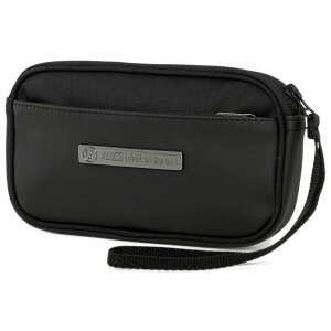 Puma BMW M Motorsport fekete pénztárca cipzárral, fém BMW logóval és M Motorsport felirattal - Férfi pénztárca