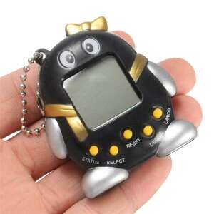 Tamagotchi Interactive Electronic Game, 168 Games, Pet Model, 6+ Years, Black 61908020 - Gaming