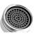 Close-up of the chrome faucet aerator with water saving filter, up to 70% water saving, 1.5 bar, M24x1 thread