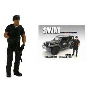 AD77418 Chief  SWAT TEAM figura modell kiegészítő 1:18 61910607 