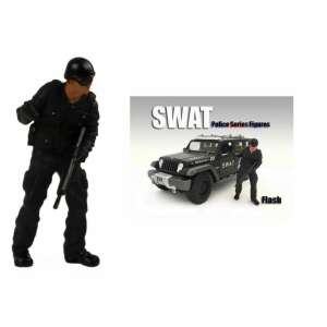 AD77419 Flash  SWAT TEAM figura modell kiegészítő 1:18 61910611 