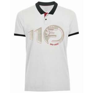 Alfa Romeo 110. évfordulós férfi pólóing, fehér - Férfi póló