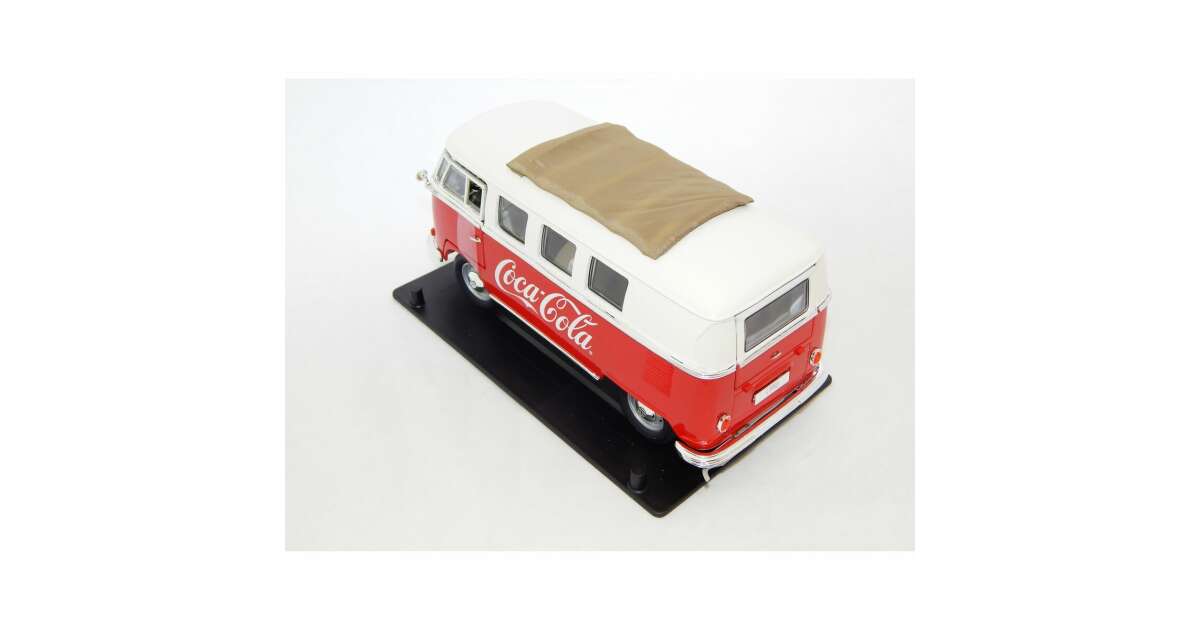VOLKSWAGEN MINIBUS COCA-COLA 1962 ROUGE