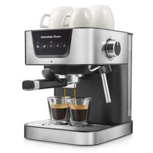 Tescoma President Karos Espresso Coffee Machine, Stainless Steel and Black - Bean-to-cup coffee machines