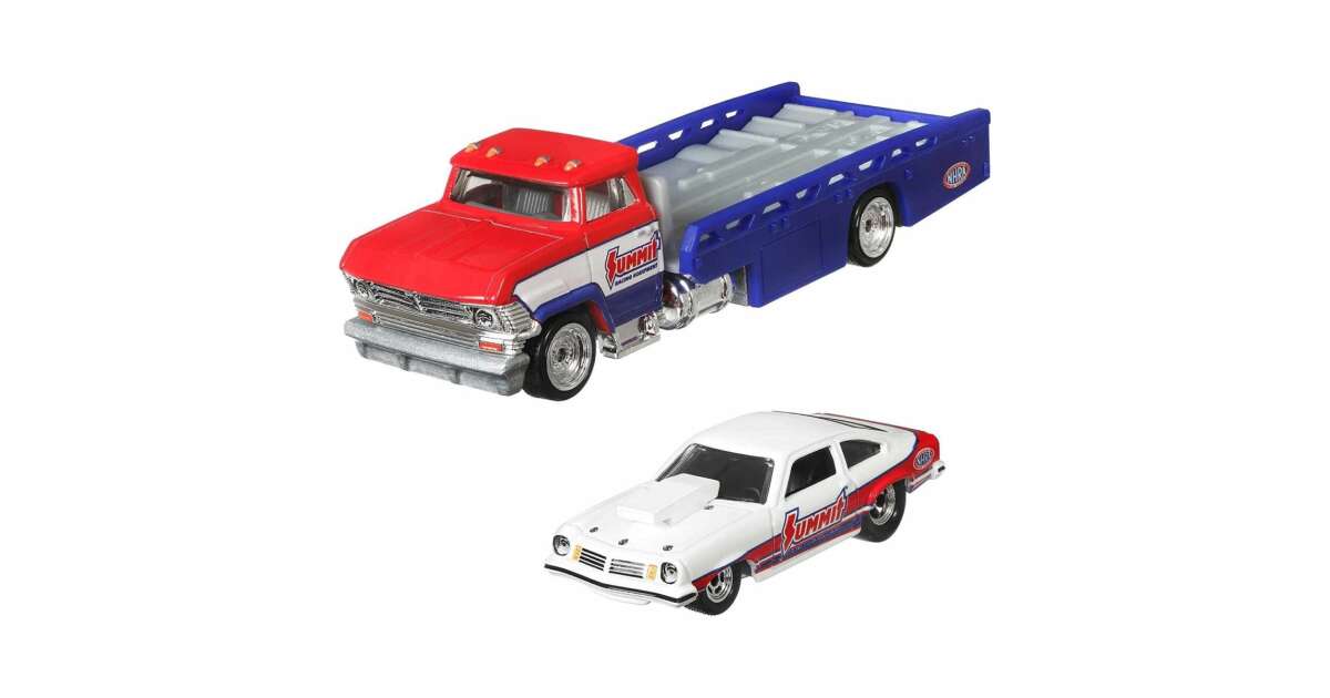 Ensemble Hot Wheels Horizon Hauler 1:64, Porsche 911, Neuf
