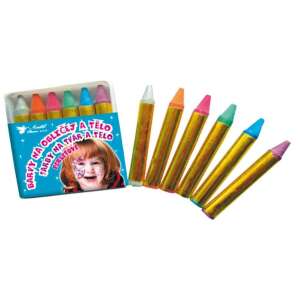 Centropen Schminkset, 6 Farben, Perlmutt-Töne, für Kinder, Gesichtsbemalung, Make-up, Kostüm, Party - Partyschminke