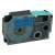 Casio XR-18BU1 18mm blue label tape, 8m, black ink