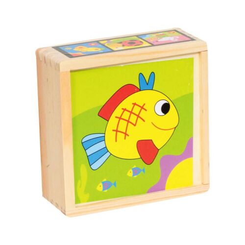 Fa Mesekocka Kirakós - Halacskás - 9 db 120656043