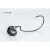 Ferdén nézve egy Decoy DS-13 Switch Head 14gr horgász jig ólom, horgászhoroggal összekapcsolva, kicsomagolva