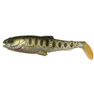 Savage Craft Cannibal Paddletail 8,5cm 7g Olive Pearl Silver Smolt gumicsali - Savage Gear