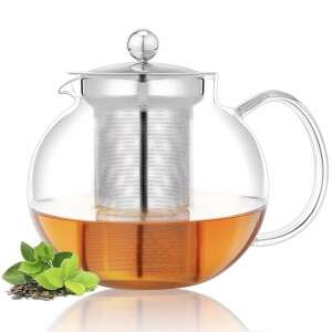 Ceainic cu infuzor, Quasar & Co.®, recipient pentru ceai/cafea, 1.4 l, transparent 61926029 Ceainice ,infuzoare si accesorii