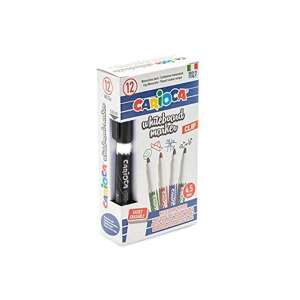 Carioca Whiteboard-Marker, schwarz, 1 Stück, leicht abwischbar, mit Clip - Marker