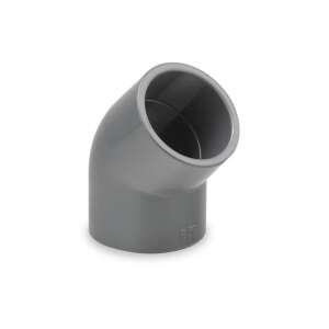 45 Grad Winkel PVC Fitting, D 090 PN16 - PVC Verbinder für Pools