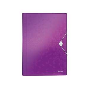 Leitz Wow lila harmonika irattartó, A4 méret, 200 lap kapacitás - Harmonika mappa