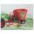 Mixer de furaje STRAUTMANN, jucărie pentru copii, marca Bruder, roșu și verde, cu fân
