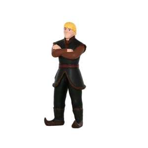Bullyland Frozen II Kristoff action figure, 10 cm tall, detailed, hand-painted, PVC-free, safe for kids - Bullyland