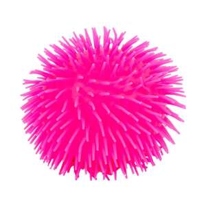 Ružová tŕnistá gumová loptička, ideálna na uvoľnenie stresu a zábavu - Gumené loptičky