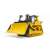 Bruder CAT large crawler bulldozer toy, yellow, 1:16 scale