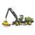 Bruder John Deere 1270G Forest Machine with Log, 1:16 Scale Toy