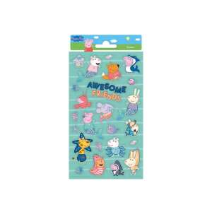 Stickere Peppa Pig Prieteni Fantastici, o foaie de autocolante cu Peppa Pig și prietenii ei îmbrăcați în sirene și alte creaturi marine - Peppa Pig