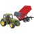 Bruder John Deere traktor pótkocsival 157943379